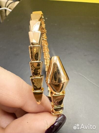 Браслет bvlgari serpenti vgold