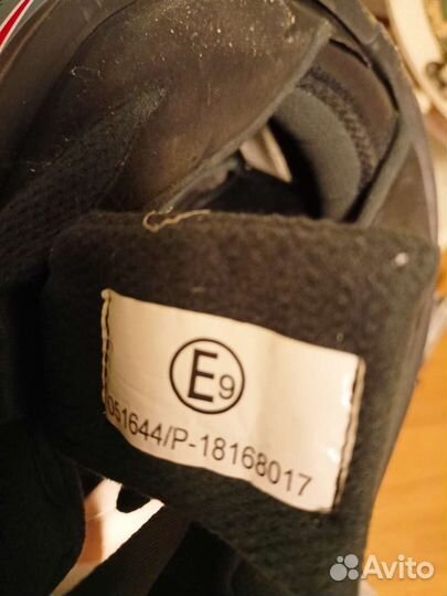 Два мотоциклетных детских шлема racer r-500n