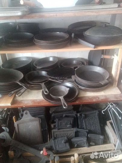 Чугунная сковорода СССР