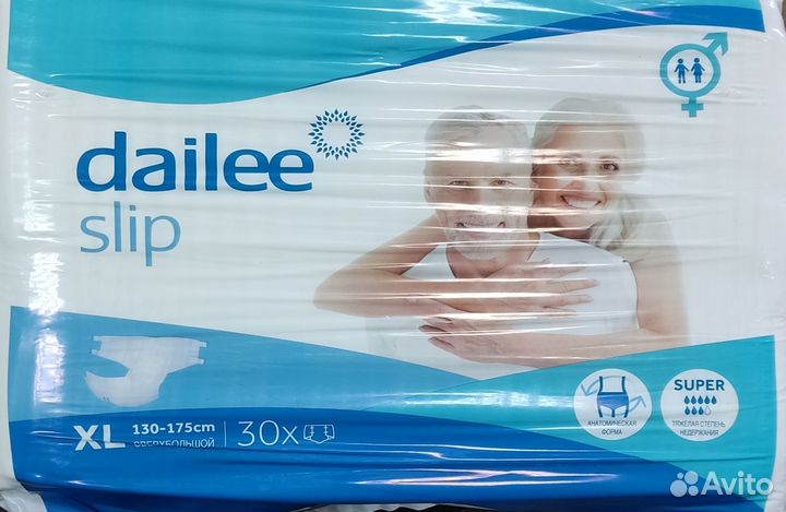 Подгузники для взрослых Dailee Slip Super, XL