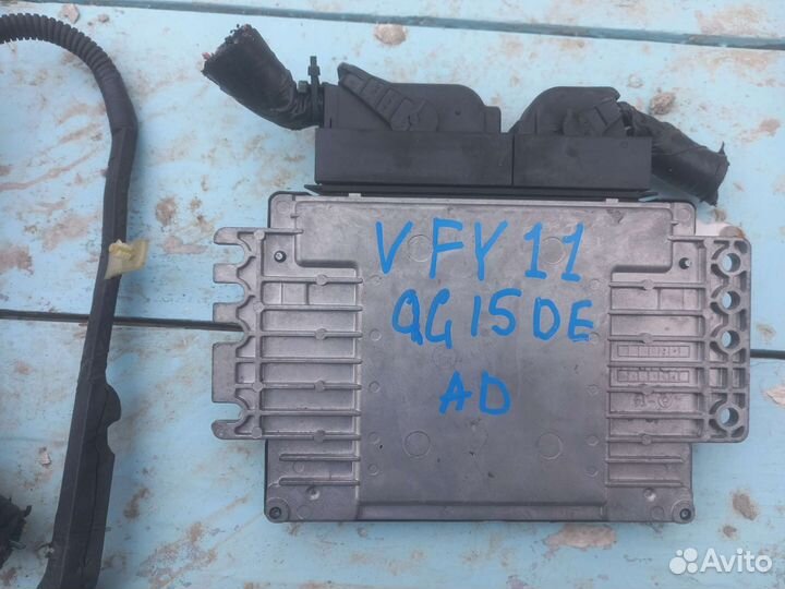 Эбу ниссан альмера n16 QG15