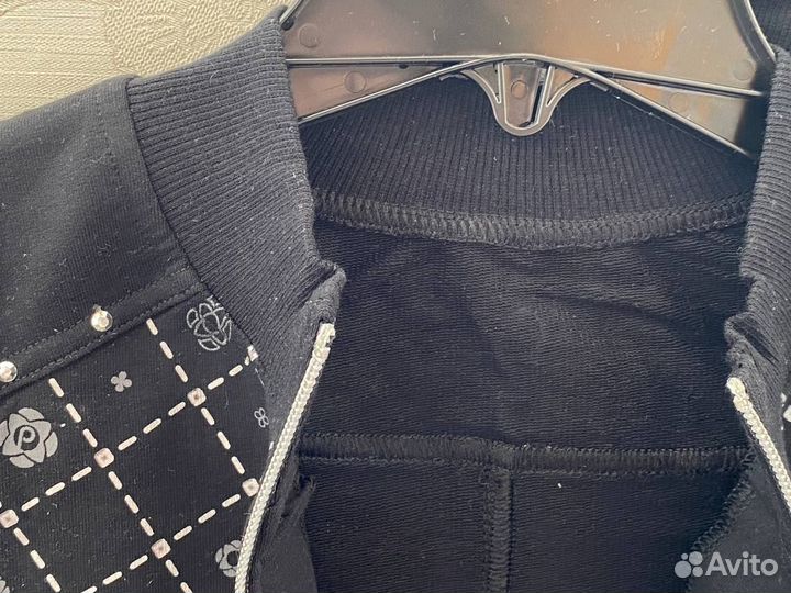 Костюм женский 46 новый бомбер и юбка