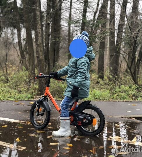 Детский велосипед от 3 до 5 лет 4-х колесный