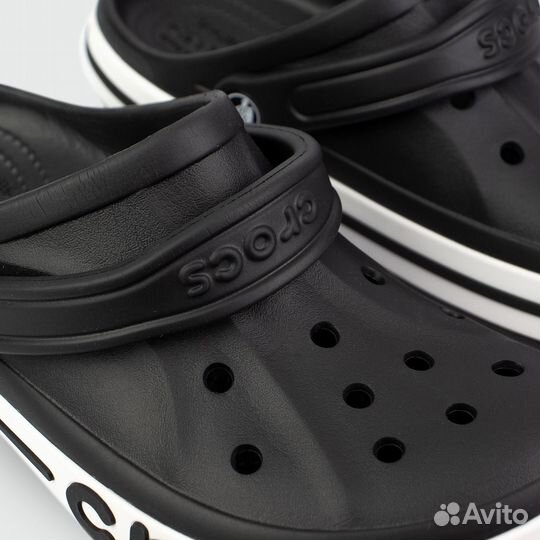 Сабо crocs Bayaband Cloc Black / White