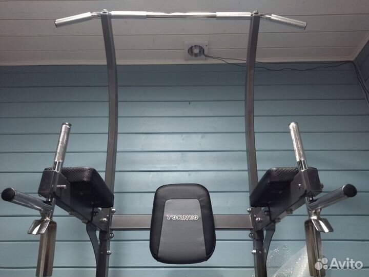 Турник брусья напольный torneo