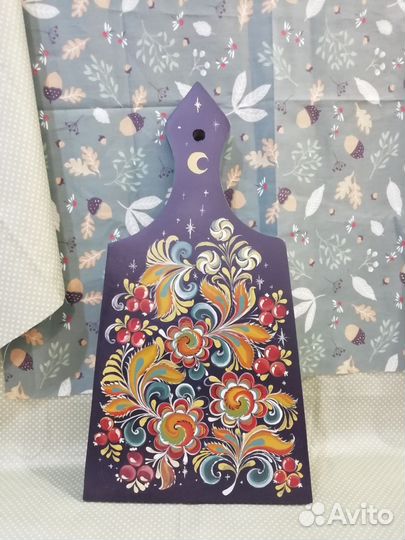 Декаративно росписная кухонная доска