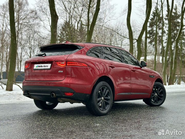 Jaguar F-Pace 3.0 AT, 2016, 88 000 км