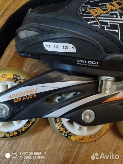 Роликовые коньки Bladerunner phaser flash