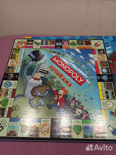 Монополия Futurama редкая коллекционная