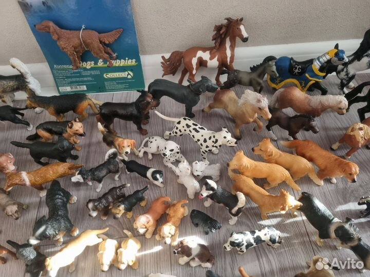 Фигурки животных schleich safari papo collecta