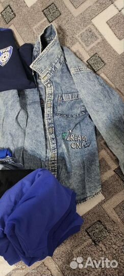 Вещи пакетом на мальчика от 116 до 128