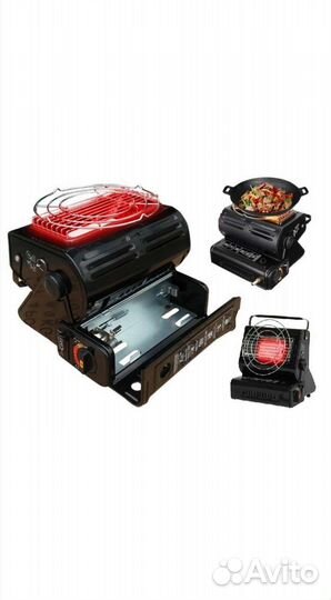 Портативная Обогреватель-плита 2в1
