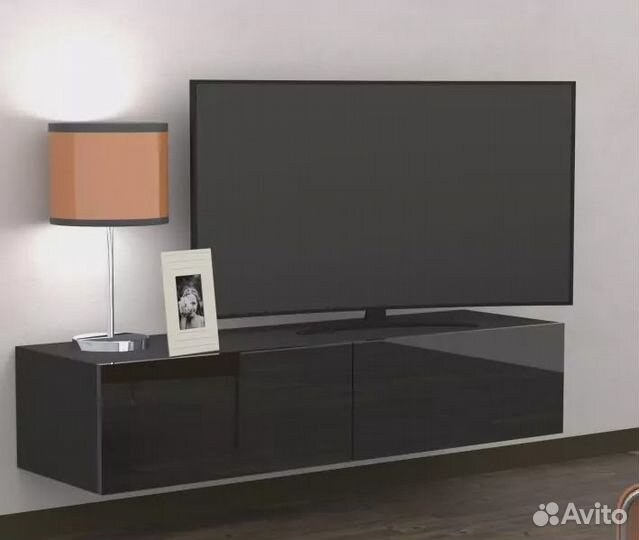 Тумба тв Модерн Виго мдф глянец подвесная 2