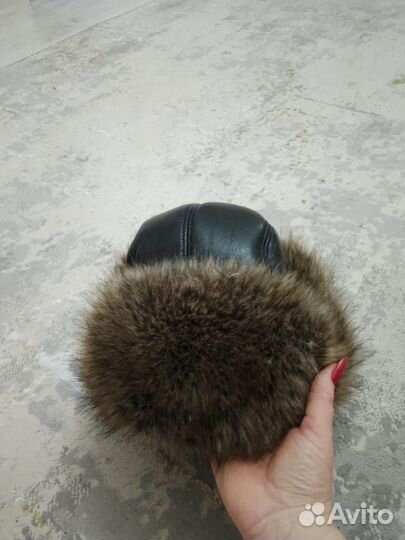 Шапка ушанка мужская