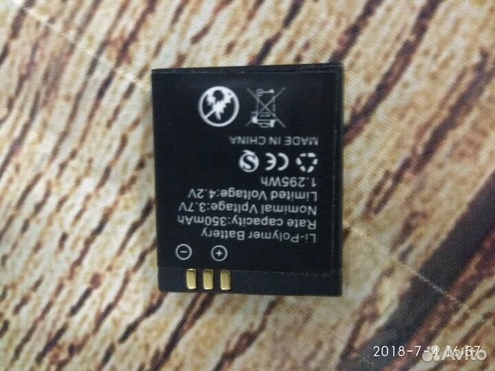 Аккумулятор,батарея для smart watch,умных часов