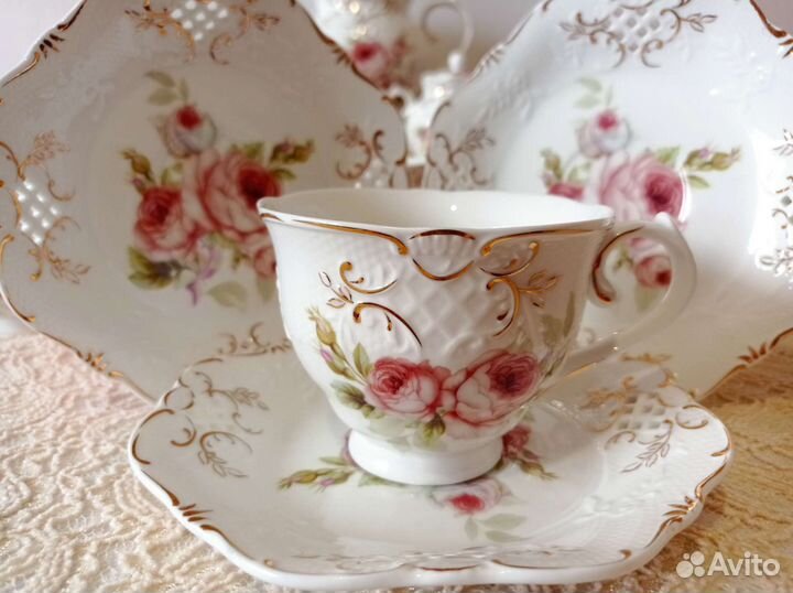 Сервиз чайный фарфор Германия 