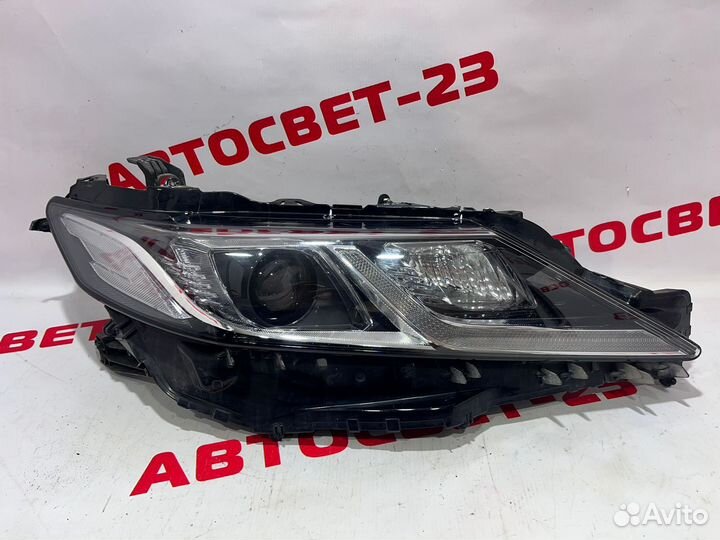 Toyota Camry v70 17- Фара правая 1 полоса 15 пин