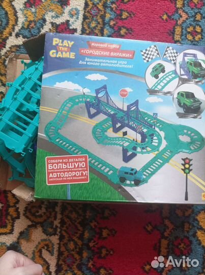 Игровой набор, конструктор, дорога