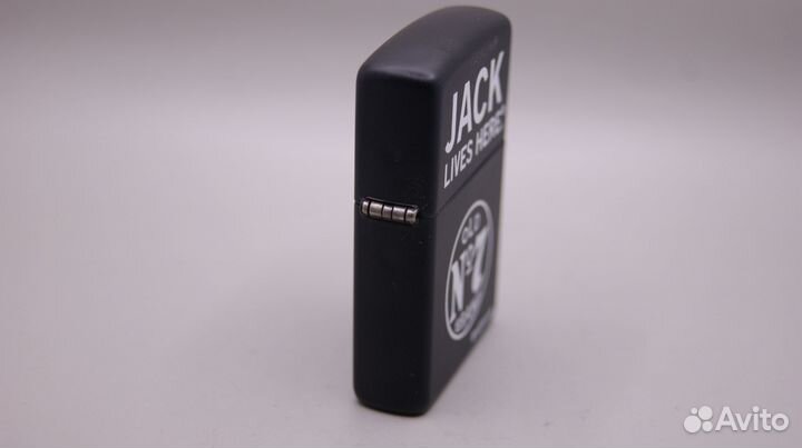 Zippo 218 Jack Daniels black mate