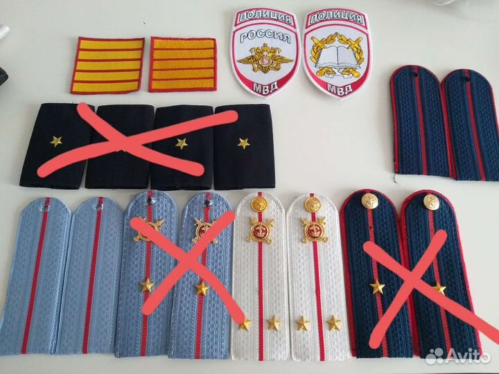 Погоны мвд, шевроны