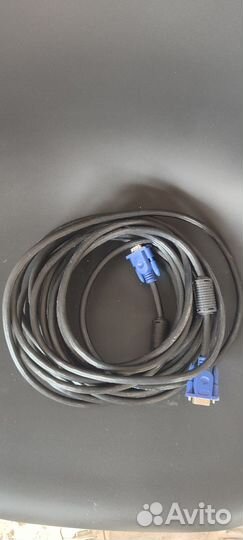 Кабель vga 10м новый