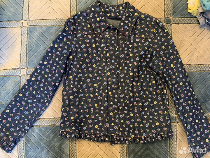 Джинсовый костюм для девочки на 12 лет