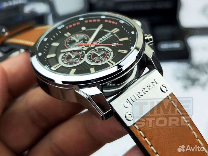 Мужские часы Curren Chronograph оригинал