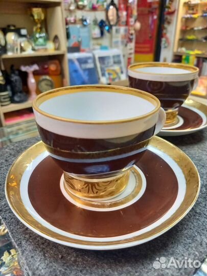 Костяной фарфор лфз чайные пары