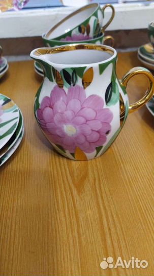 Дулевский сервиз чайный астры