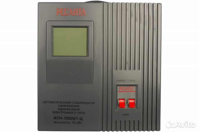 Стабилизатор Ресанта асн-10000/1-Ц