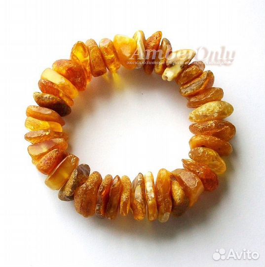 Браслет лечебный из янтаря (арт. 0834)