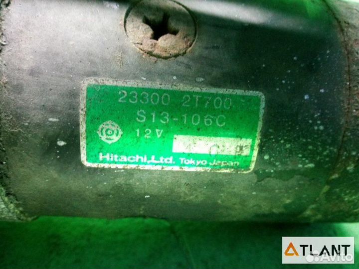 Стартер nissan atlas