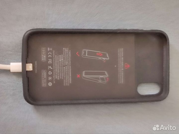 Чехол зарядка на iPhone x