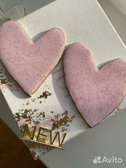 Сердечки /подставки в виде сердца/ подстаканники