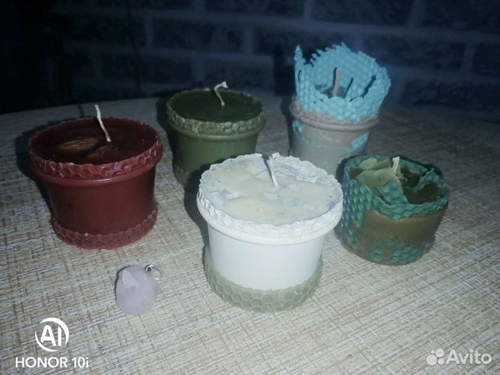 Свечи из пчелинного воска 100