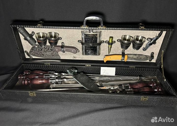 Подарочный набор для мужчины с шампурами