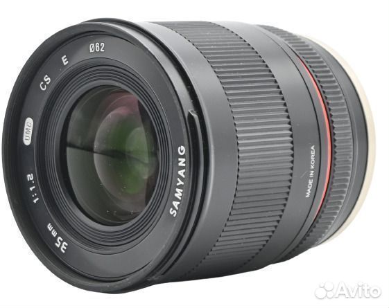 Объектив Samyang 35mm f/1.2 ED (S/N F317F0170)