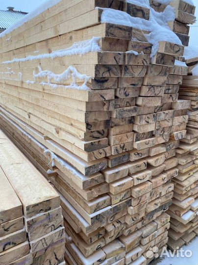 Доска обрезная 25/100