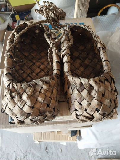 Лапти деревенские