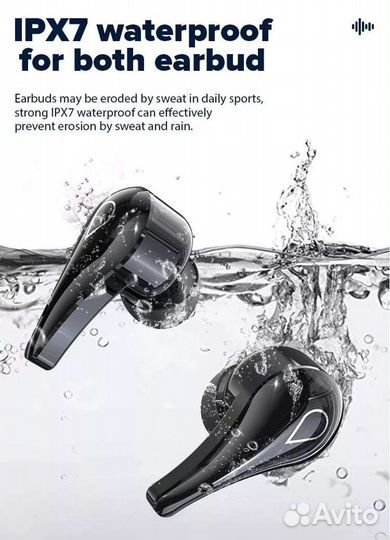 Беспроводные наушники TWS H3 transpeed