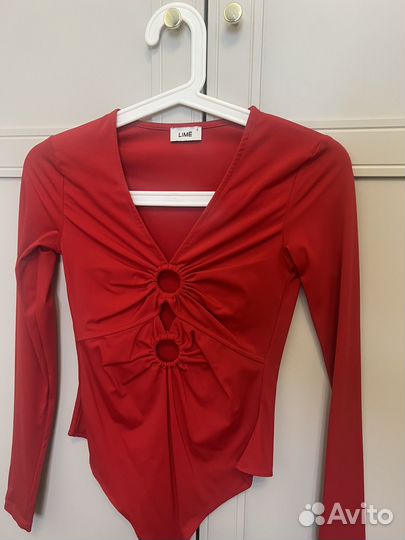 Боди лонгслив Lime