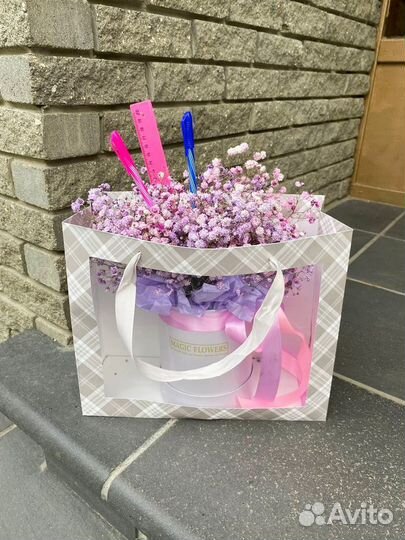 Гипсофила букет цветы