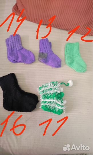 Шерстяные носки детские