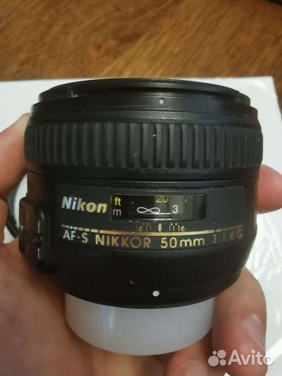 Объектив Nikkor AF-S 50mm 1.4G для Nikon