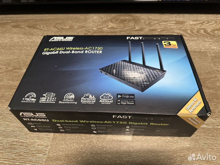 Маршрутизатор asus RT-AC66U