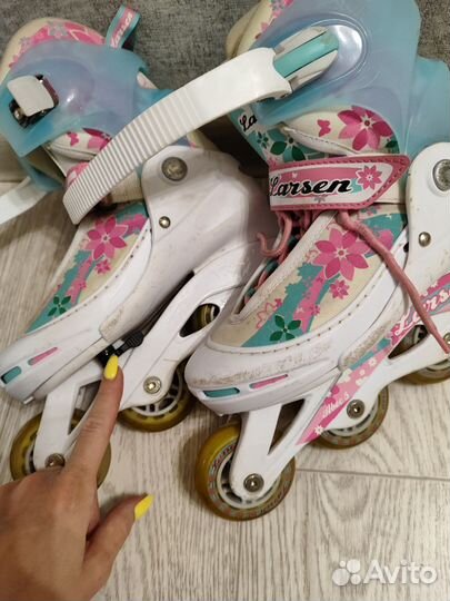 Роликовые коньки детские раздвижные