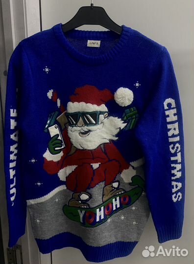 Детский новогодний свитер
