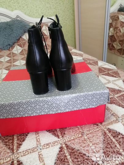 Ботильоны, натуральная кожа, 40-41 размер