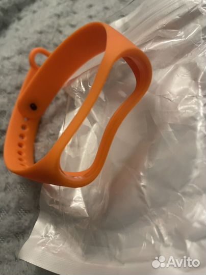 Ремешок силиконовый для Xiaomi (оранжевый)