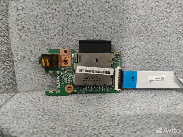 Плата audio + card reader Lenovo G580